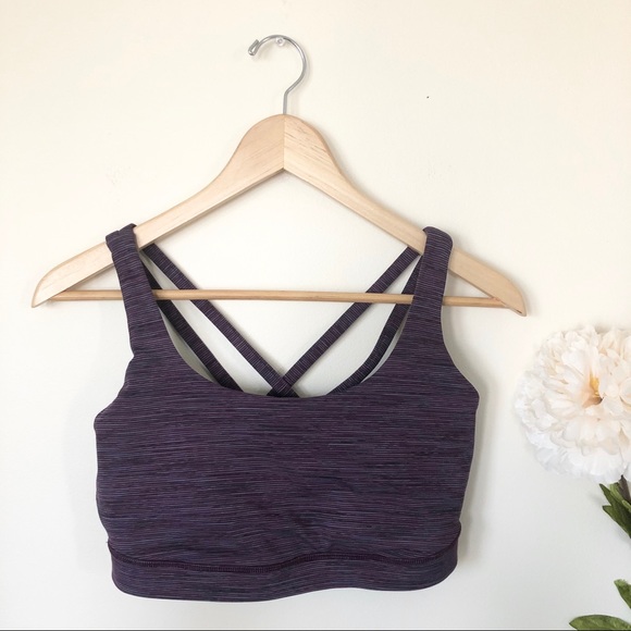 lululemon athletica Other - Lululemon | Energy Bra Plum Space Dye